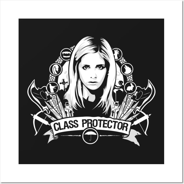 Class Protector Wall Art by TomTrager